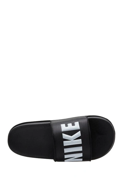 Shop Nike Offcourt Sport Slide In Black/ White