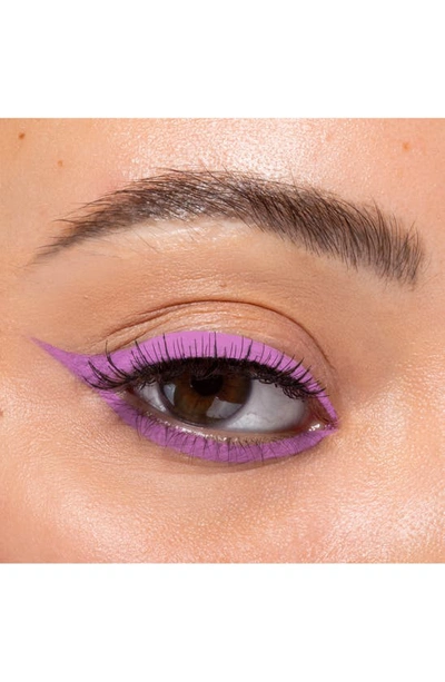 Shop Lime Crime Liquid Eyeliner In Lavender