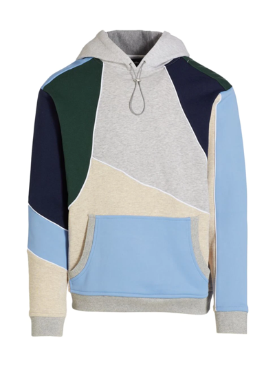 424 multicolor hotsell colorblocked oversized hoodie