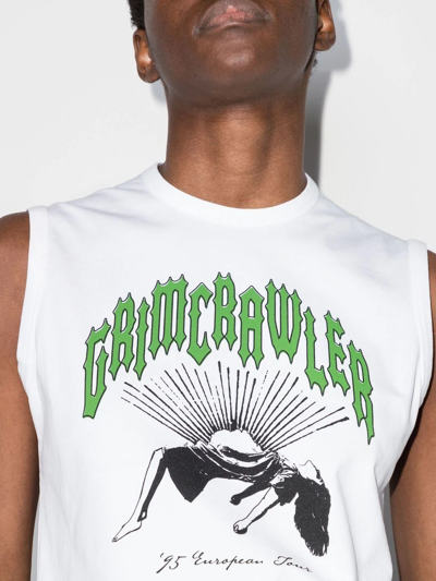 GRIMCRAWLER 印花无袖上衣