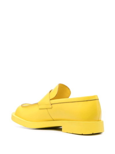 Shop Camperlab Square-toe Slip-on Shoes In Yellow