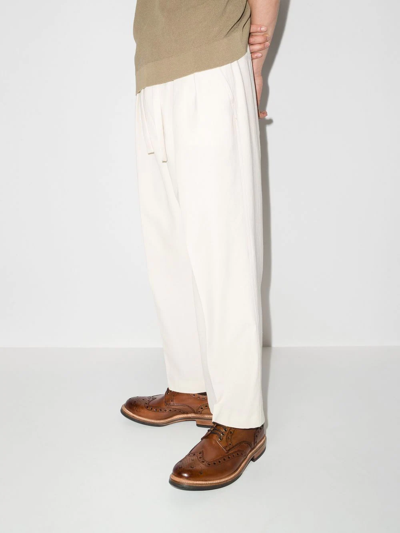 ARCHIE 皮质系带布洛克鞋