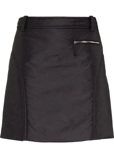 Shop Khaite The Mitsi Padded Miniskirt In Black