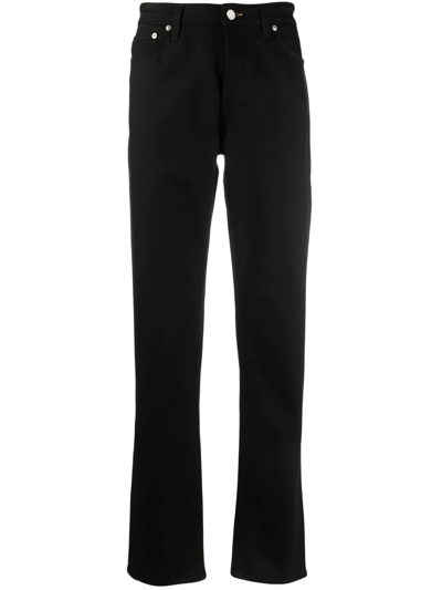 Won Hundred Slim-fit Low-rise Jeans In Black