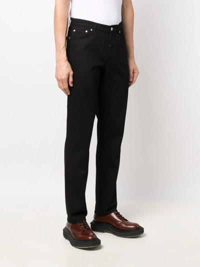Won Hundred Slim-fit Low-rise Jeans In Black