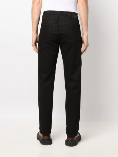 Won Hundred Slim-fit Low-rise Jeans In Black