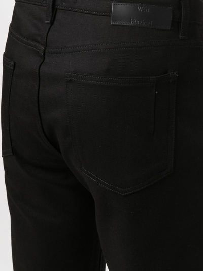 Won Hundred Slim-fit Low-rise Jeans In Black