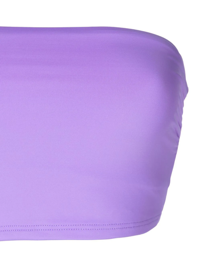 Shop Bondi Born Stella Bikini Top In Purple