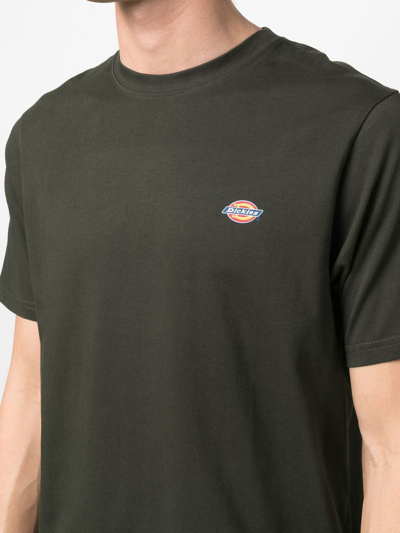 Dickies Construct Mapletown Logo-print T-shirt In Green