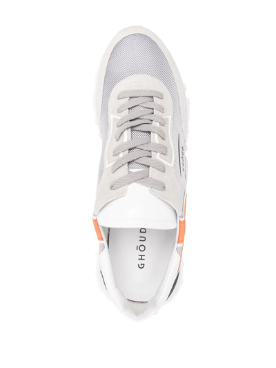 Shop Ghoud Panelled-design Sneakers In Grey