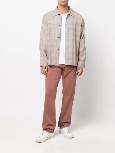 Citizen Of Humanity Straight-leg Five-pocket Trousers In Brown