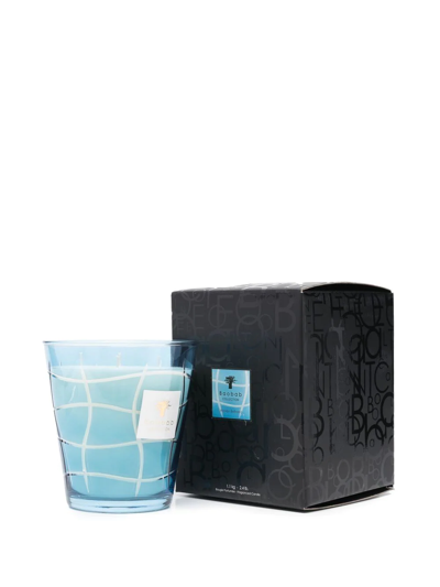 Baobab Collection Waves Beharra Four-wick Candle In Blue