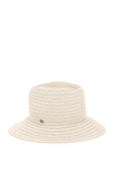 Shop Totême Panama Hat In White