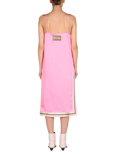 Shop Palm Angels Women's Pink Other Materials Dress