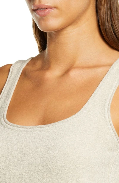 Barefoot Dreams Cozychic Ultra Lite® Square Neck Tank In Stone