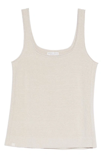 Barefoot Dreams Cozychic Ultra Lite® Square Neck Tank In Stone