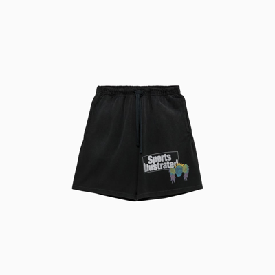 Shop Alchemist Shorts  Sports Illustrate Al-btsa-018-shj-v In Black