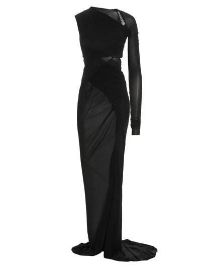 Shop Rick Owens Dress In Black