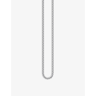 Shop Thomas Sabo Men's Plain Venezia Sterling Silver Chain Necklace