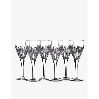 Shop Waterford Mara Crystal Wine Glasses Set Of Six