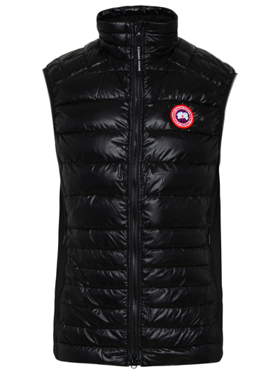 Shop Canada Goose Black Polyamide Hybridge Lite Vest