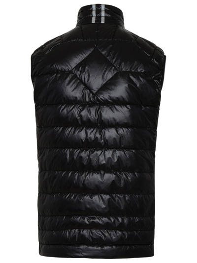 Shop Canada Goose Black Polyamide Hybridge Lite Vest