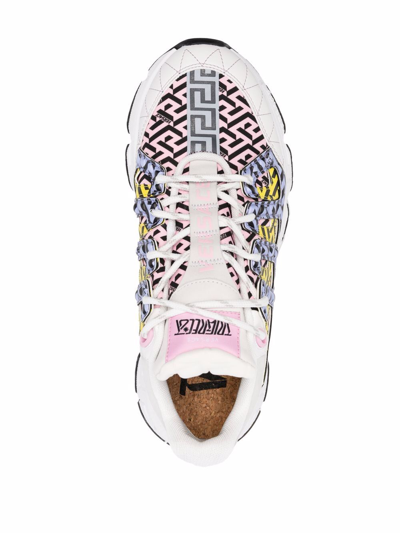 Shop Versace Sneakers White