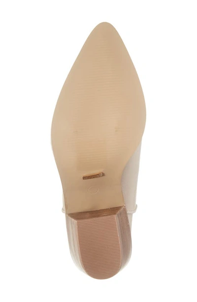 Shop Billini Norva Western Pointed Toe Boot In Blush/ Cream