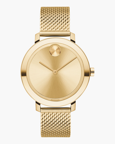 Shop Movado Bold Evolution Watch In Gold