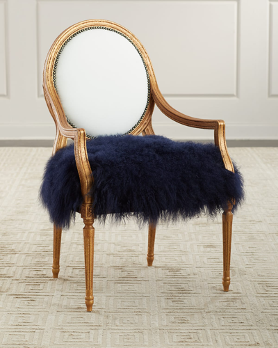 Shop Old Hickory Tannery Karley Sheepskin Chair