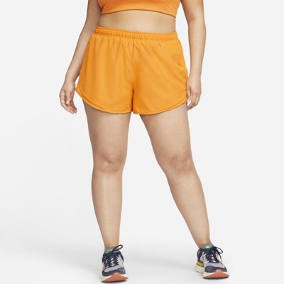 Shop Nike Tempo Women's Running Shorts In Light Curry,light Curry,light Curry,light Curry