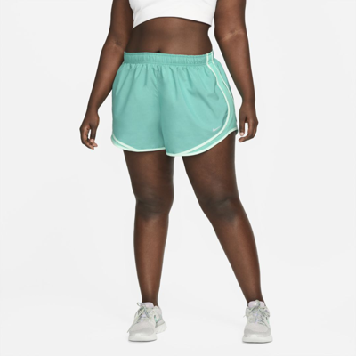 Shop Nike Tempo Women's Running Shorts In Washed Teal,washed Teal,mint Foam,wolf Grey