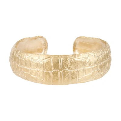 Shop Gas Bijoux Wild Bracelet Medium In Gold