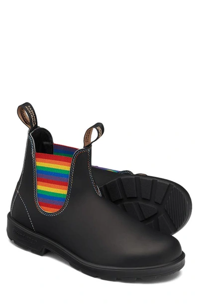 Shop Blundstone Footwear Gender Inclusive Original Series Water Resistant Chelsea Boot In Black Rainbow Gore