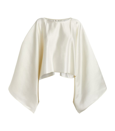 Shop The Row Silk Dalel Top In Ivory