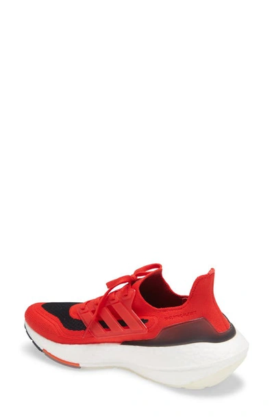 Shop Adidas Originals Ultraboost 21 Primeblue Running Shoe In Vivid Red/ Solar Red/ Black