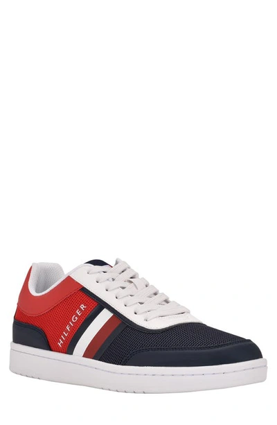 Tommy Hilfiger Essential Stripes Lace-Up Sneakers - Blue
