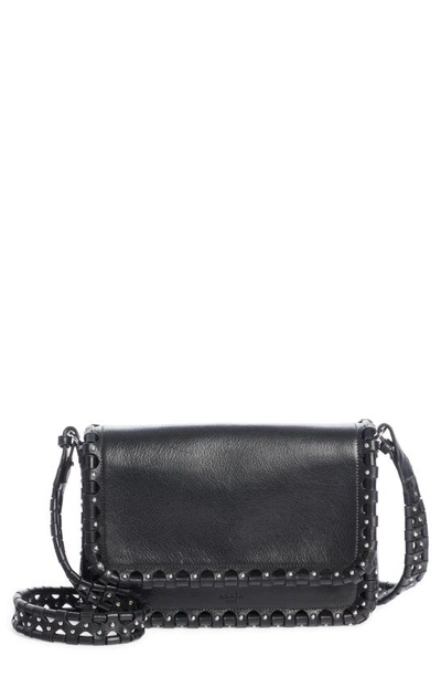 Alaïa Black Hinge Flap Shoulder Bag In Noir | ModeSens