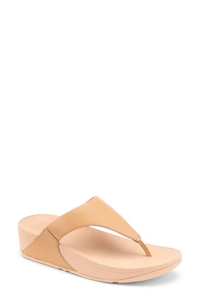 Shop Fitflop Lulu Flip Flop In Tender Blush