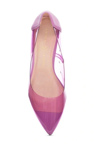 Shop Chinese Laundry Darling Pointed Toe Pump In Purple