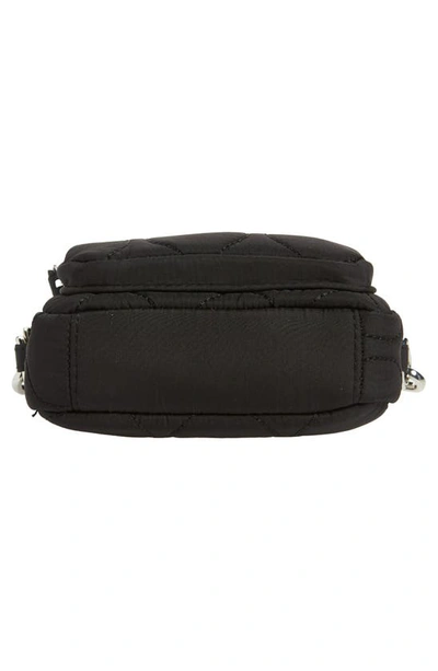 Shop Topshop Micro Quilted Crossbody Bag In Black