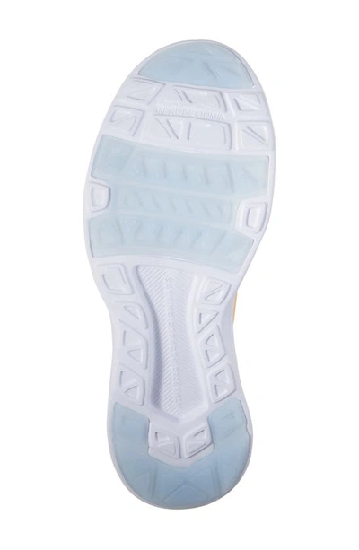 Apl Athletic Propulsion Labs Techloom Breeze Knit Running Shoe In Mango / Silver / White