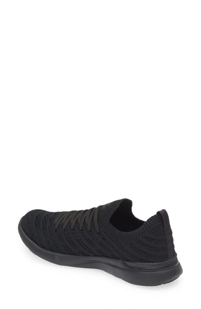 Shop Apl Athletic Propulsion Labs Techloom Wave Hybrid Running Shoe In Black / Black