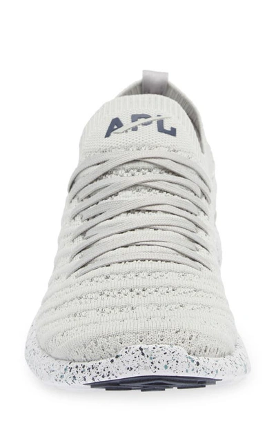 Shop Apl Athletic Propulsion Labs Techloom Wave Hybrid Running Shoe In Grey /midnight /speckle