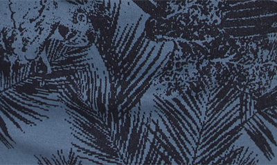 Shop Slate And Stone 7" Inch Cotton Ross Short In Blue Jungle Print