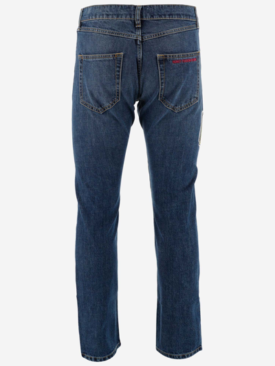 Shop Honey Fucking Dijon Jeans In Denim Medium Blue