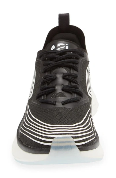 Shop Apl Athletic Propulsion Labs Streamline Running Shoe In Black / White / White