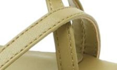 Shop Dolce Vita Baylor Ankle Strap Sandal In Green Leather