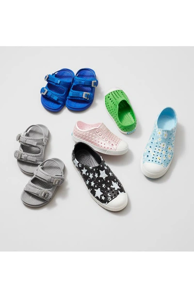 Native Shoes Jefferson Iridescent Slip-on Sneaker In Jiffy Black/ All Over Shine
