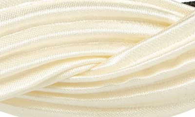 Tasha Twisted Headband In Ivory